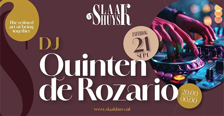 FESTIVE NIGHTS - with DJ Quinten de Rozario