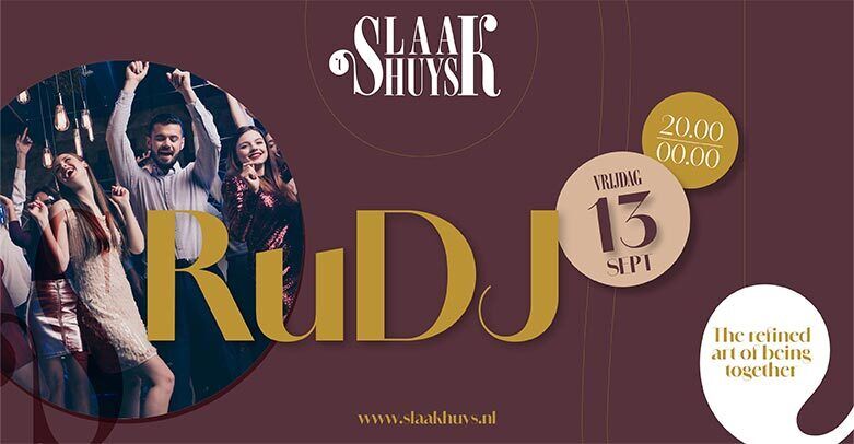 DINE AND DANCE - with RuDJ
