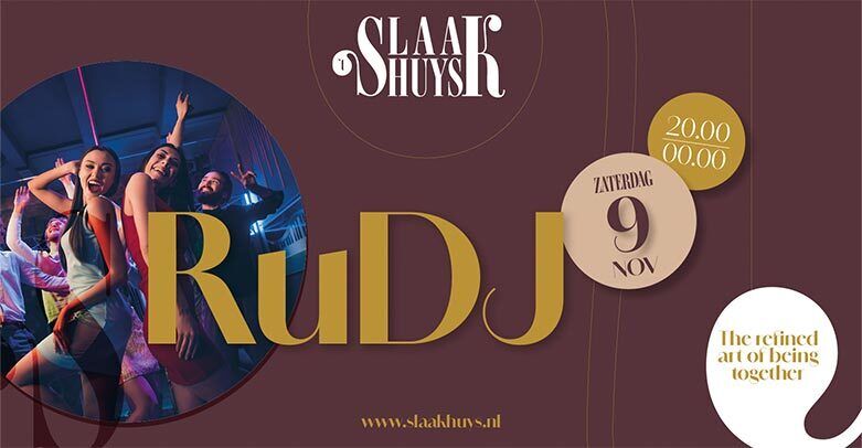 DINE AND DANCE - with RuDJ