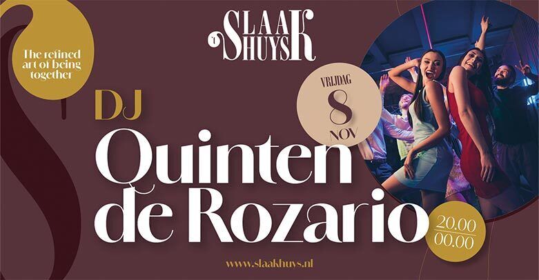 FESTIVE NIGHTS - with DJ Quinten de Rozario