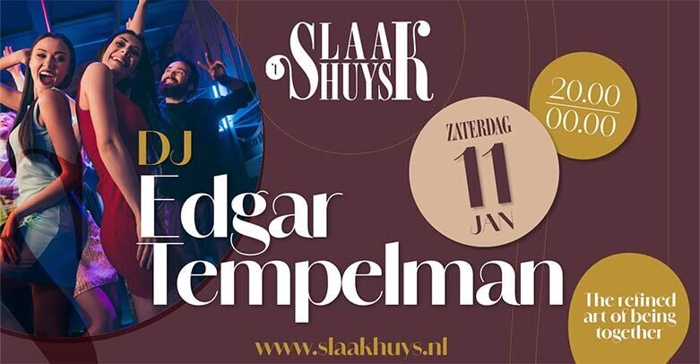 SATURDAY VIBES - with DJ Edgar Tempelman